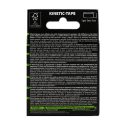 MEGAPLAST NASTRO ADESIVO KINETIC TAPE m5 x 5cm NERO