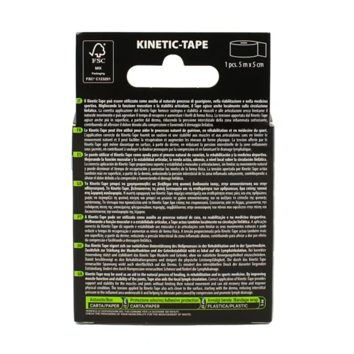 MEGAPLAST NASTRO ADESIVO KINETIC TAPE m5 x 5cm FUCSIA