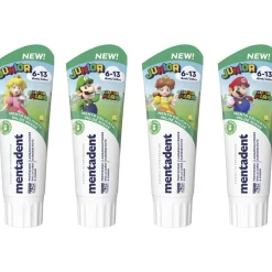 MENTADENT DENTIFRICIO JUNIOR 6-13 ANNI 75 ML ASSORTITO NEI PERSONAGGI SUPER MARIO