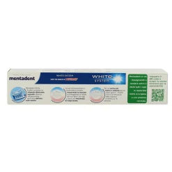 MENTADENT DENTIFRICIO WHITE SYSTEM 75 ML