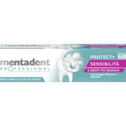 MENTADENT PROFESSIONAL PROTECT+ SENSIBILITA' e DENTI PIU' BIANCHI DENTIFRICIO 75 ML
