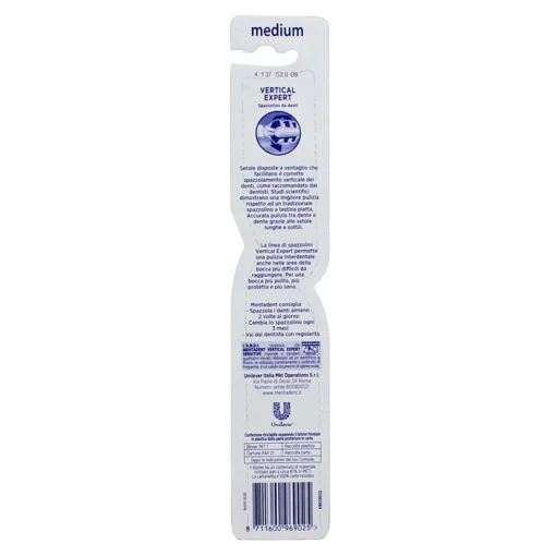 MENTADENT SPAZZOLINO DENTI  VERTICAL EXPERT MEDIUM
