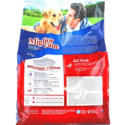 MIGLIOR CANE ACTIVE CROCCHETTE CARNE SACCO 4 KG