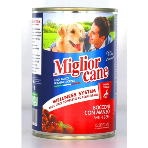 MIGLIOR CANE BOCCONI MANZO LATTINA 405 GR
