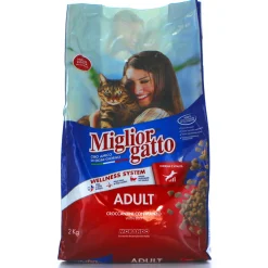 MIGLIOR GATTO ADULT CROCCANTINI MANZO SACCO 2 KG