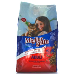 MIGLIOR GATTO ADULT CROCCANTINI SALMONE SACCO 2 KG