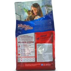 MIGLIOR GATTO ADULT CROCCANTINI SALMONE SACCO 2 KG