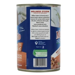 MIGLIOR GATTO BOCCONCINI SALMONE BARATTOLO A STRAPPO 405 GRAMMI