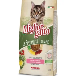 MIGLIOR GATTO LE SPECIALITA' ITALIANE CROCCANTINI SUINO - VERDURE SACCHO 1,5 KG