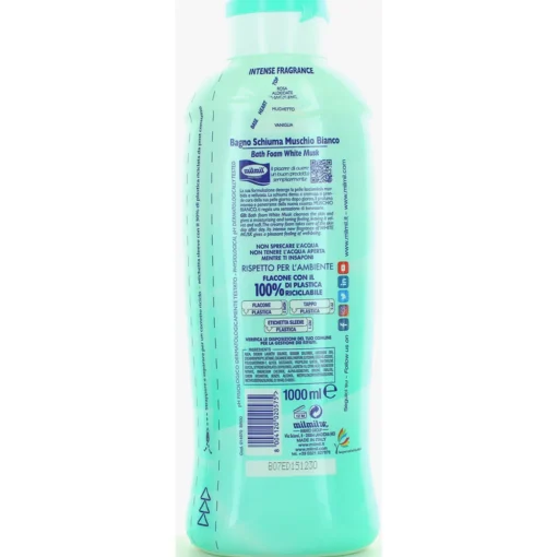 MIL MIL BAGNOSCHIUMA MUSCHIOBIANCO 1000ML