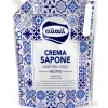 MIL MIL SAPONE CREMA MANI VISO CORPO MAIOLICHE NEUTRO RICARICA BUSTA 900 ML