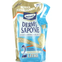 MIL MIL SAPONE DERMO LIQUIDO MANI RICARICA BUSTA 2 LITRI