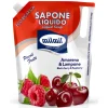 MIL MIL SAPONE LIQUIDO MANI RICARICA BUSTA AMARENA  & LAMPONE 0,9 LT