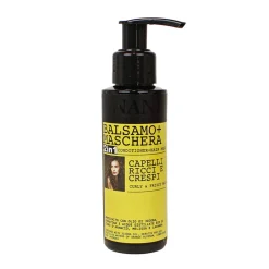 NANI' PROFESSIONAL BALSAMO + MASCHERA 2in1 CAPELLI RICCI e CRESPI CON OLIO DI JOJOBA 100 ML