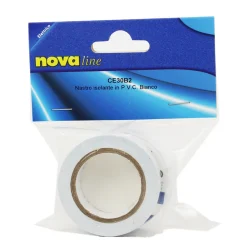 NASTRO ISOLANTE IN PVC BIANCO 2 PEZZI