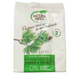 NATURA AMICA 2 BUSTE TARMIFUGO PER ARMADI E CASSETTI