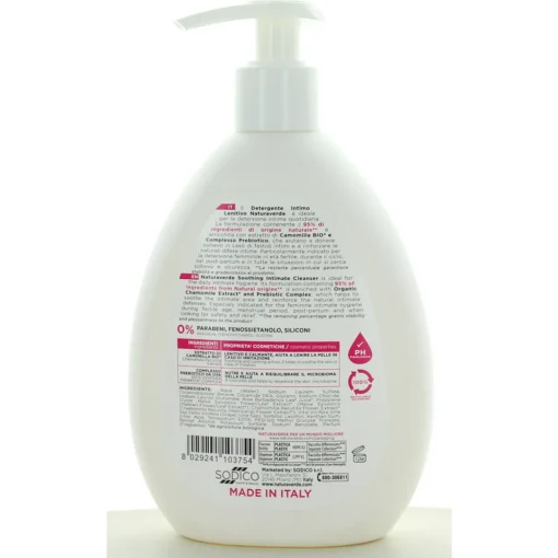 NATURAVERDE DETERGENTE INTIMO LENITIVO 300 ML.