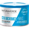 NATURAVERDE PROFESSIONAL CERA DEPILATORIA LIPOSOLUBILE MICROMICA MICA e BIOSSIDO DI TITAMIO VASO 400 ML
