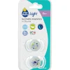 NEO BABY SUCCHIETTO 2 PEZZI ANATOMICO IN SILICONE MINI GLOW 0m+