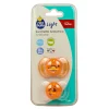 NEO BABY SUCCHIETTO 2 PEZZI ANATOMICO IN SILICONE GLOW MAXI 12m+
