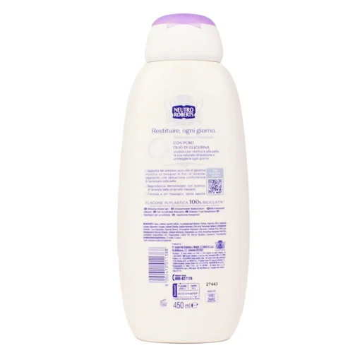 NEUTRO ROBERTS BAGNODOCCIA RILASSANTE CON LAVANDA ESSENZIALE 450 ML