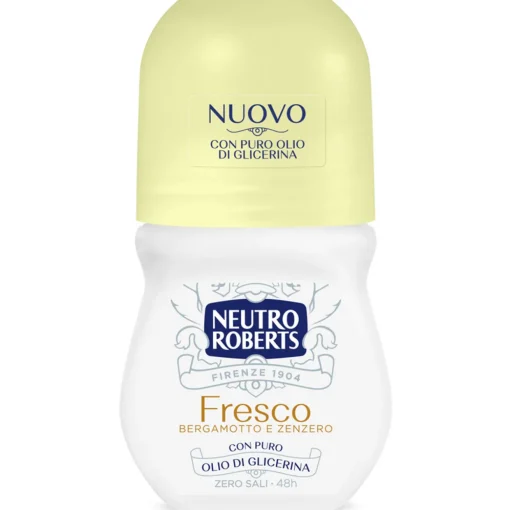 NEUTRO ROBERTS DEODORANTE FRESCO BERGAMATTO e ZENZERO ROLL-ON 50 ML