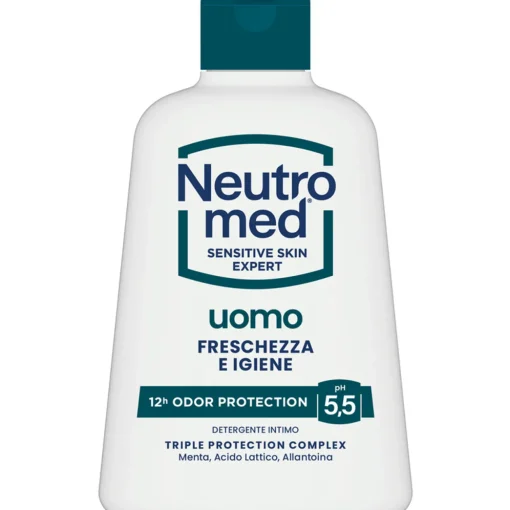 NEUTROMED DETERGENTE INTIMO UOMO pH5,5 FRESCHEZZA e IGIENE 200 ML