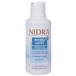 NIDRA DETERGENTE INTIMO LATTE pH3,5 RINFRESCANTE CON ANTIBATTERICO 500 ML