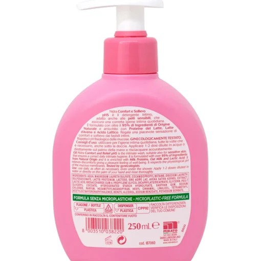 NIDRA INTIMOLATTE pH5 COMFORT e SOLLIEVO 250 ML