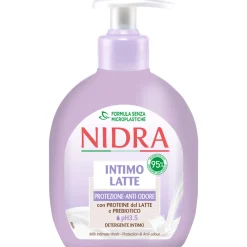 NIDRA INTIMOLATTE pH3,5 PROTEZIONE ANTI ODORE 250 ML