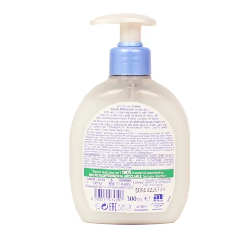 NIDRA SAPONE LATTE LIQUIDO MANI IDRATANTE CON PROTEINE DEL LATTE DISPENSER 300 ML
