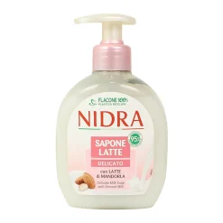 NIDRA SAPONE LATTE LIQUIDO MANI DELICATO CON LATTE DI MANDORLA DISPENSER 300 ML
