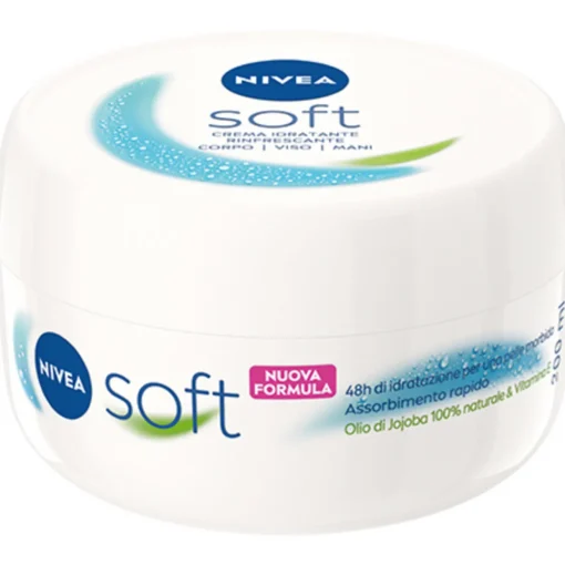NIVEA CREMA CORPO SOFT IDRATANTE VASO 200 ML