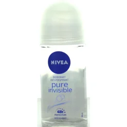 NIVEA DEODORANTE ROLL ON PURE INVISIBLE 50 ML