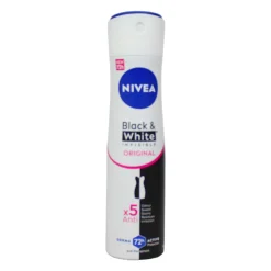 NIVEA DEODORANTE SPRAY INVISIBLE 72H BLACK&WHITE 150 ML