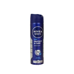 NIVEA FOR MEN DEODORANTE SPRAY 72H PROTECT&CARE 150 ML