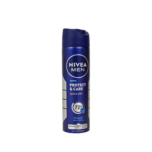NIVEA FOR MEN DEODORANTE SPRAY 72H PROTECT&CARE 150 ML