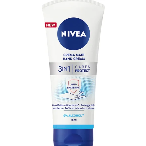 NIVEA HAND CREMA MANI 3in1 ANTIBATTERICA CARE & PROTECT 75 ML