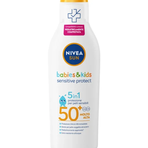 NIVEA KIDS SOLARE KIDS SENSITIVE PROTECT & PLAY LATTE SPF 50+ 200 ML