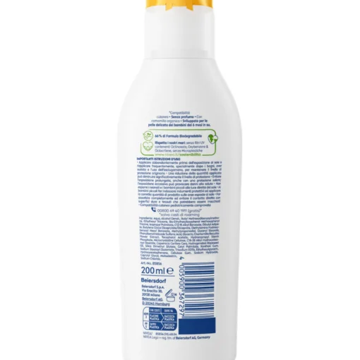 NIVEA KIDS SOLARE KIDS SENSITIVE PROTECT & PLAY LATTE SPF 50+ 200 ML