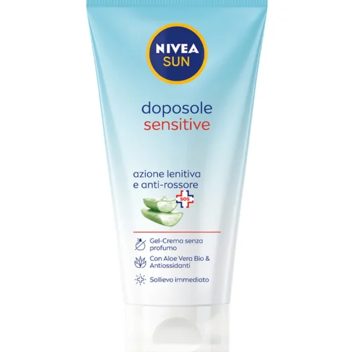 NIVEA SOLARE DOPOSOLE SENSITIVE GEL IN CREMA TUBO 175 ML