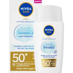 NIVEA SOLARE FLUIDO QUOTIDIANO INVISIBILE VISO SFP50+ 40 ML