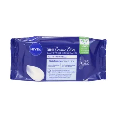 NIVEA VISO 25 SALVIETTE STRUCCANTI CREME CARE