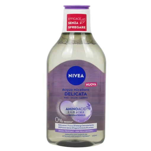 NIVEA VISO ACQUA MICELLARE PELLI SENSIBILI 5in1 400 ML