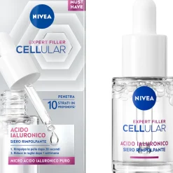 NIVEA VISO CELLULAR EXPERT FILLER ACIDO IALURONICO SIERO RIMPOLPANTE 15 ML