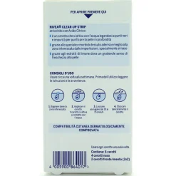 NIVEA VISO CEROTTI ZONA T CLEAR-UP STRIP 6 PZ (4 NASO + 2 FRONTE&MENTO)