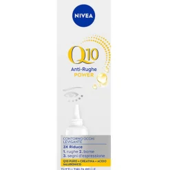 NIVEA VISO Q10 POWER ANTI-RUGHE CONTORNO OCCHI LEVIGANTE PER TUTTI I TIPI DI PELLE 15 ML