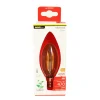 NOVALINE LAMPADINA LED FILAMENTO OLIVA 4W=40W E14 RISPARMIO ENERGETICO 89%