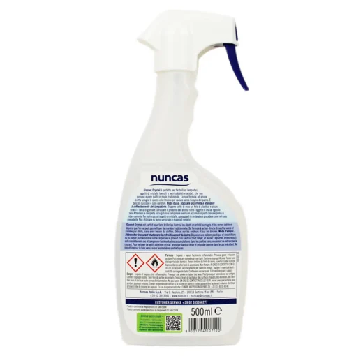 NUNCAS DETERGENTE GLASNET CRYSTAL SPRAY 500 ML