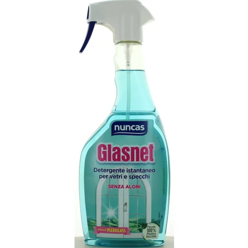 NUNCAS GLASNET  DETERGENTE VETRI E SPECCHI TRIGGER 750 ML